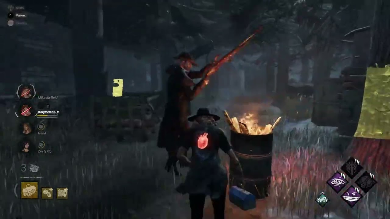 Tunneling Deathslinger tried to kill my P90+ friend!