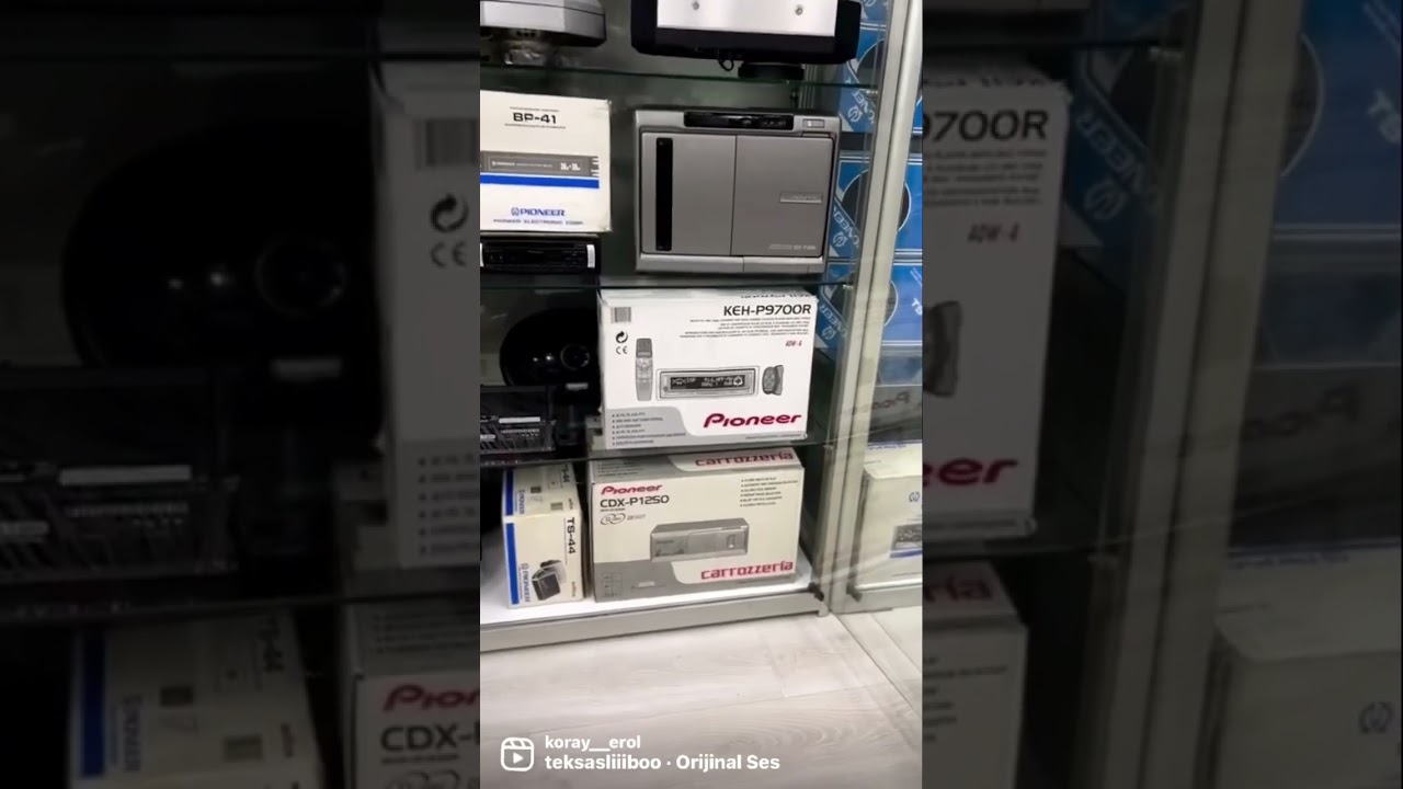 Pioneer eski seri Wintage