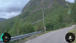 Øvre Årdal Mot Turtagrø.