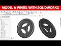 How to Model a Steering Wheel in SolidWorks | Step-by-step tutorial