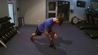 Mini Band Split Stance Single Arm Row (VO)