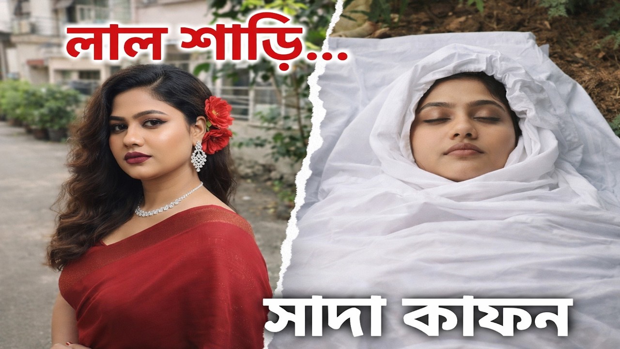 লাল শাড়ি, সাদা কাফন | Bangla Love Song | SAD SONG | EMOTIONAL SONG #song #trending