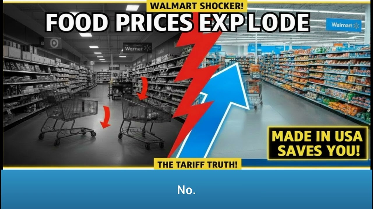 The TRUTH About Walmart & Tariffs: Are Prices Really Skyrocketing?