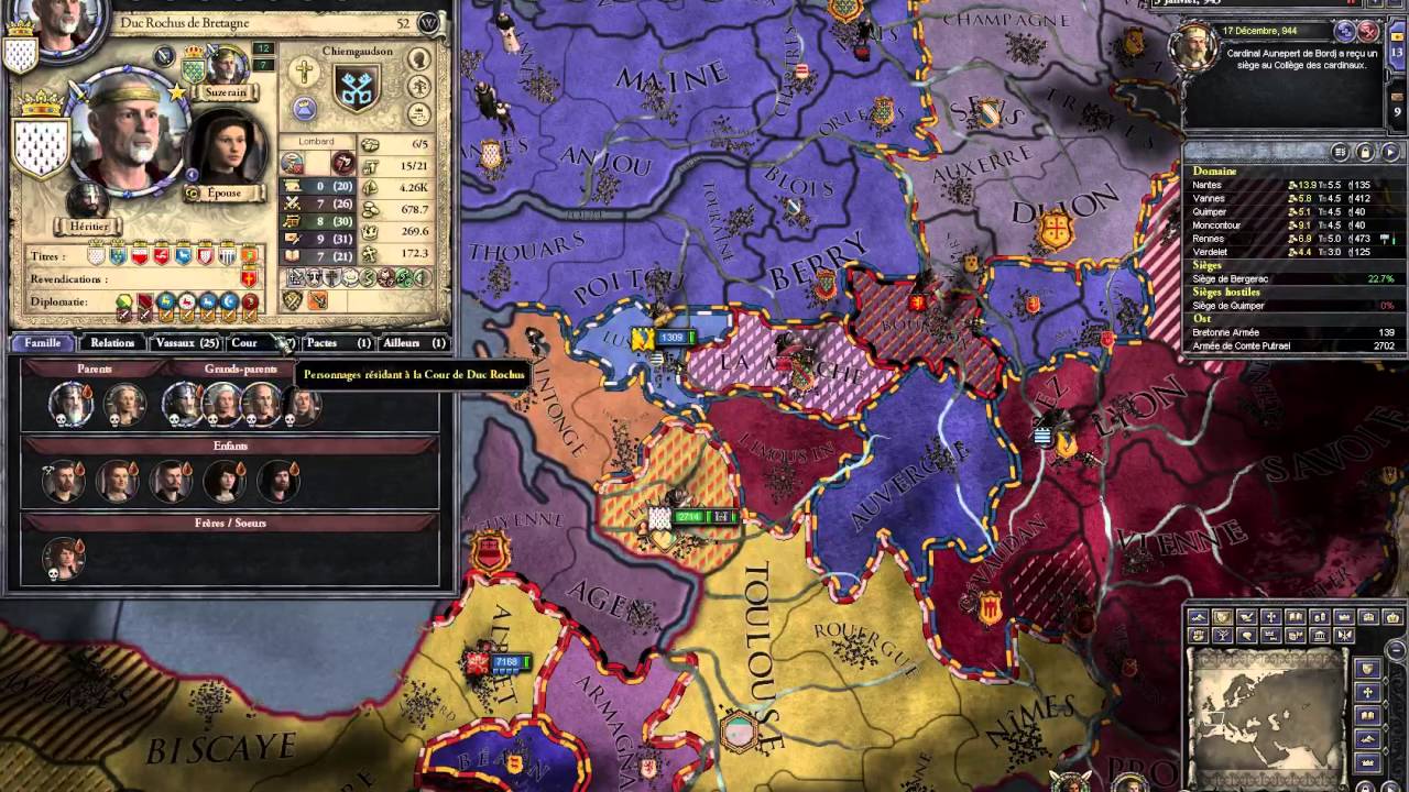 Crusader Kings 2 Nantes s12e37 - YouTube