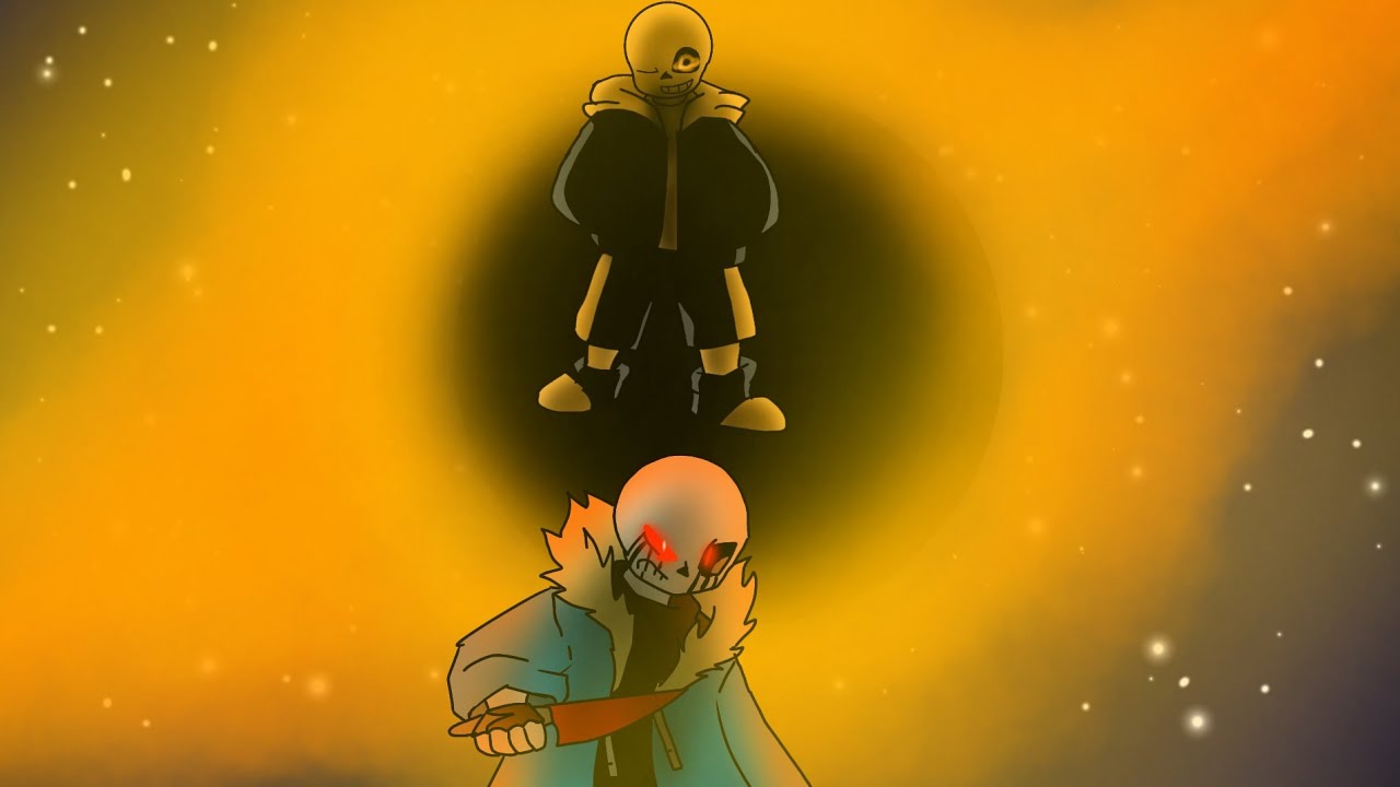 dust!sans vs killer!sans [animation] 