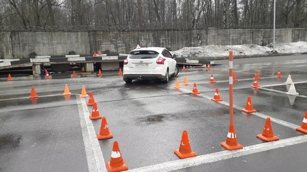 ⁣Водить Здорово Экзамен ГИБДД Видео  Эстакада Парковка Разворот Гараж Змейка Поворот под прямым углом