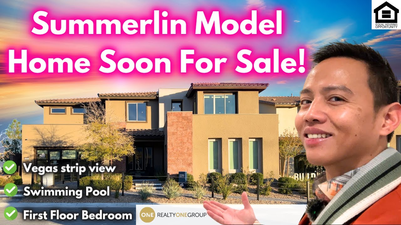 Summerlin Las Vegas Luxury Model Home For Sale Soon by Pulte Homes