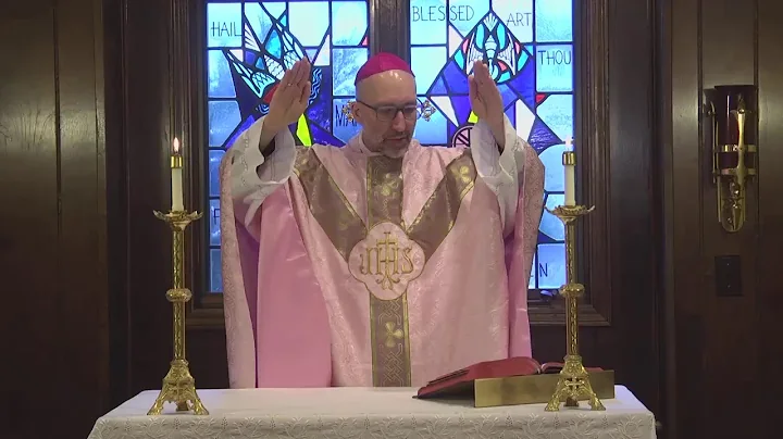 Bishop John Doerfler Private Mass 3-22-2020