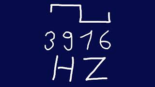3916 hz square