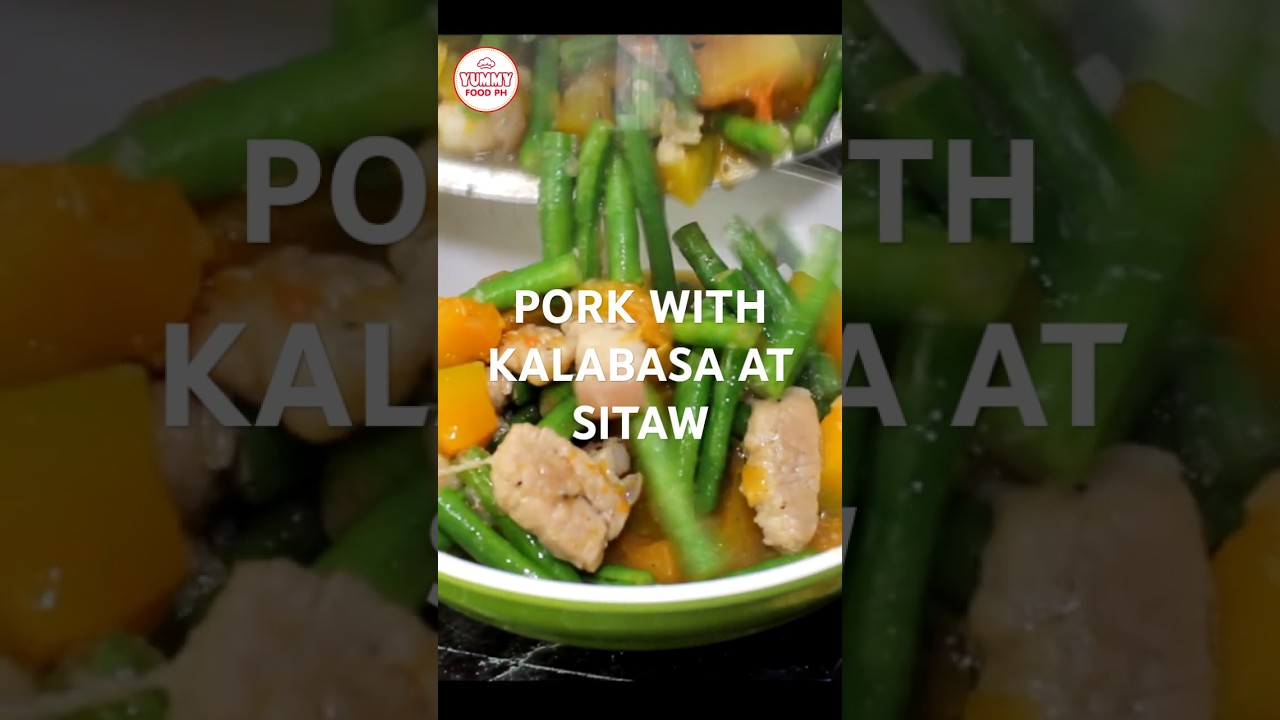 Pork with Kalabasa at Sitaw Recipe