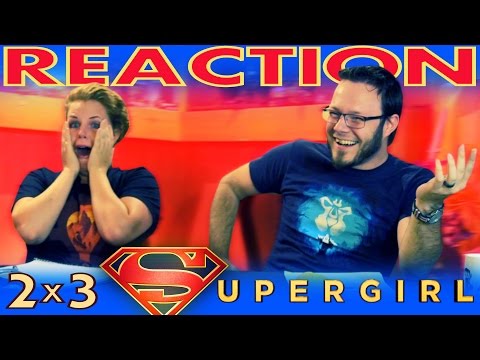 Supergirl 2x3 REACTION!!  "Welcome to Earth"