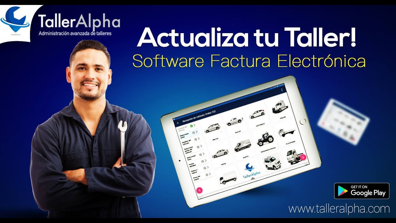 Aplicación Administrativa para Talleres Mecánicos - Promo