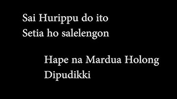 OMEGA TRIO - MARDUA HOLONG (Non-Official Lyrics Video) |BATAKMUSIC