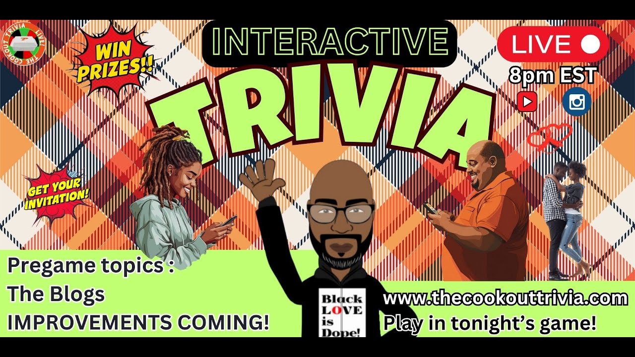 Tonight's Trivia Game @ 8PM | Social Media Buzz, Casual Chat & Game ...