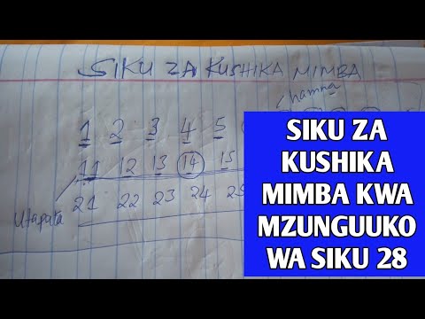 Video: Kwa nini kipindi cha mzunguko wa mwezi siku 27.3 ni tofauti na kipindi cha Awamu yake siku 29.5?