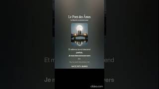 Le pont des âmes #Amour #Chanson originale #Emotion #LoveSong #ballade #espoir #Shorts #LunaVoce