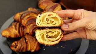 Французские КРУАССАНЫ/Слоеное дрожжевое тесто/как приготовить? Французские КРУАССАНЫ/Слоеное дрожжевое тесто/как приготовить?
