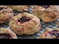 [Eng] 라즈베리잼 크럼블 쿠키 만들기 How to make a Raspberry Crumble Cookies