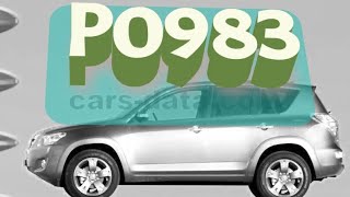p0983 Toyota, automatic transmission failure, 3rd and 4th gear