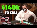 KK Faces a $140,000 Preflop All-in (Garrett Adelstein)