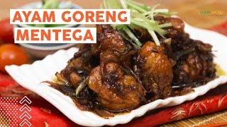 RESEP AYAM GORENG MENTEGA ALA RESTORAN CHINESE FOOD. 