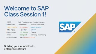 SAP Training Session 1 | Introduction to SAP | Overview, Architecture & Navigation Explained