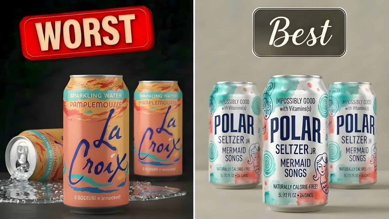 8 Sparkling Waters RANKED Worst To Best