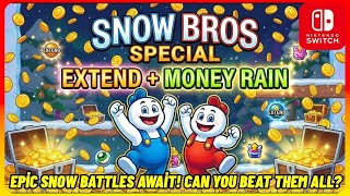 INSANE EXTEND + MONEY RAIN RUN! (Snow Bros Special screenshot 5
