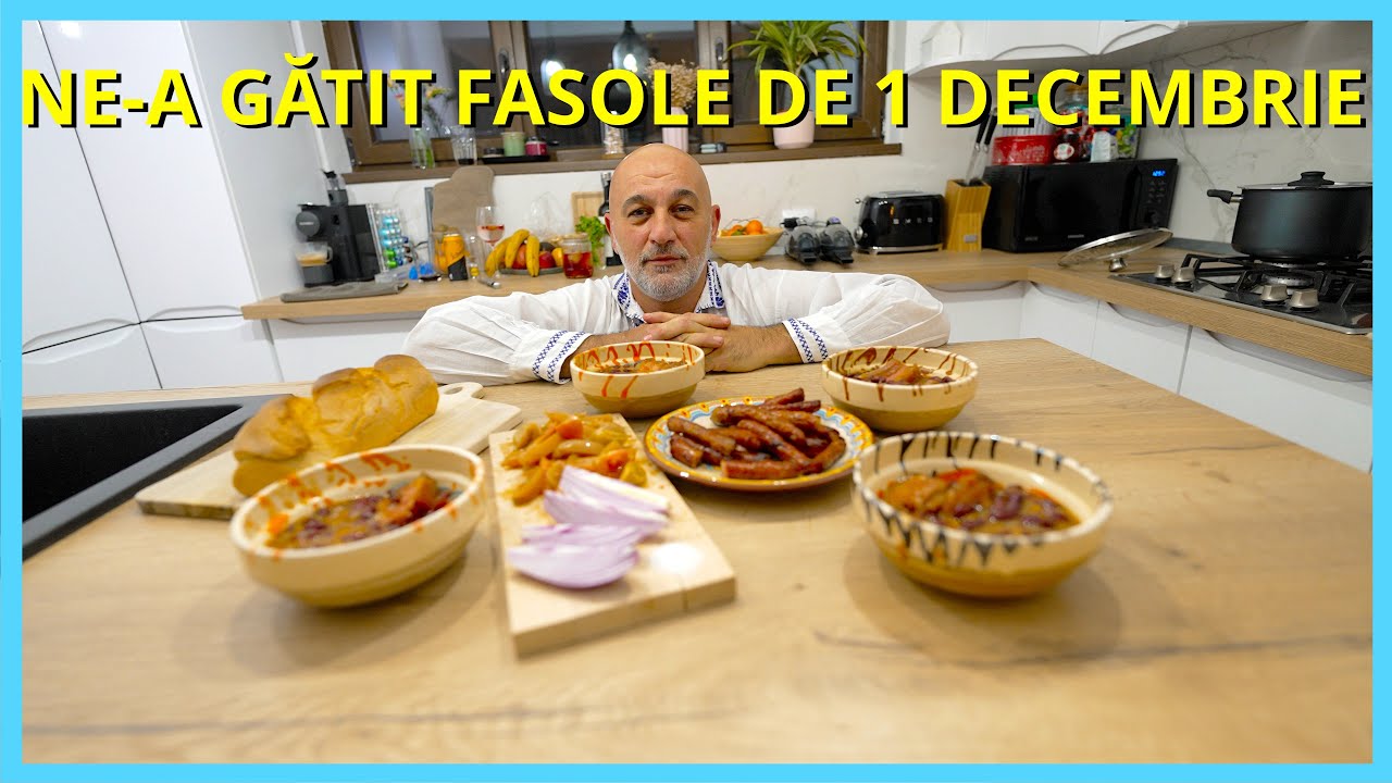 REȚETA DE FASOLE CU COSTIȚĂ AFUMATĂ A LUI TATA SOCRU