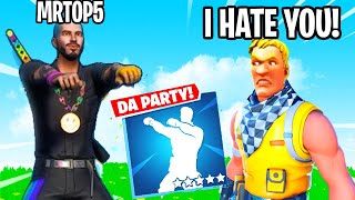 MrTop5 Trolled Me W/ “IN DA PARTY” Emote (J BALVIN Fortnite)