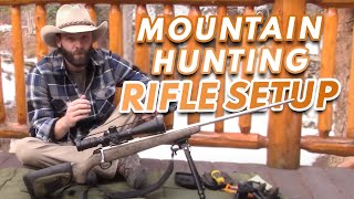Mountain Hunting Rifle Setup