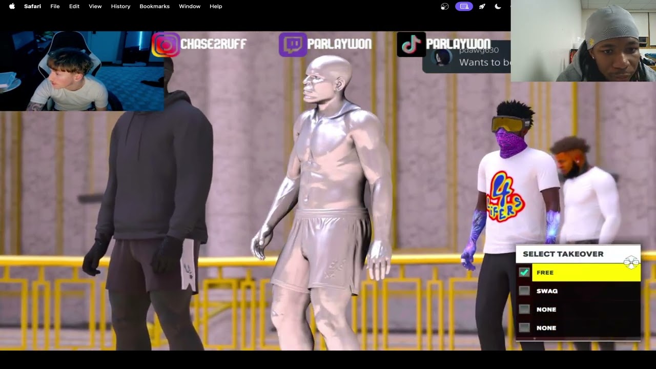 PARLAYWON WAGERED JOHNMVP AND GOT HIS CHAIN SNATCHED...