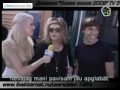 Приезд Пугачёвой и Галкина в Ригу Интервью TV 5