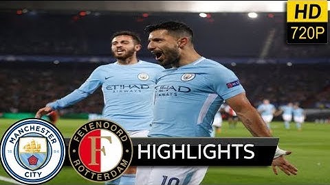 Manchester City vs Feyenoord Rotterdam 1-0 - extended Highlights & All Goals (UEFA) 21/11/ 2017 HD