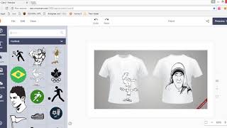 How to search clipart in Woocommerce product designer plugin