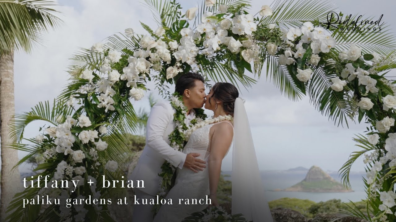 Paliku Gardens at Kualoa Ranch // Oahu, Hawaii Wedding Film