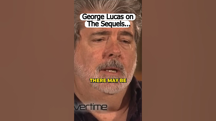 George Lucas' Take on The SEQUEL TRILOGY! #starwars #sequels #theforceawakens #shorts #georgelucas