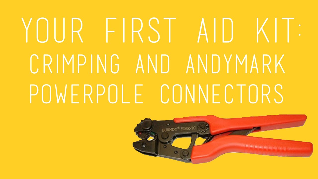 How To Crimp AndyMark PowerPole Connectors YouTube