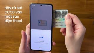 Instructions for scanning the Citizen Identification Card chip on an Android phone. screenshot 3