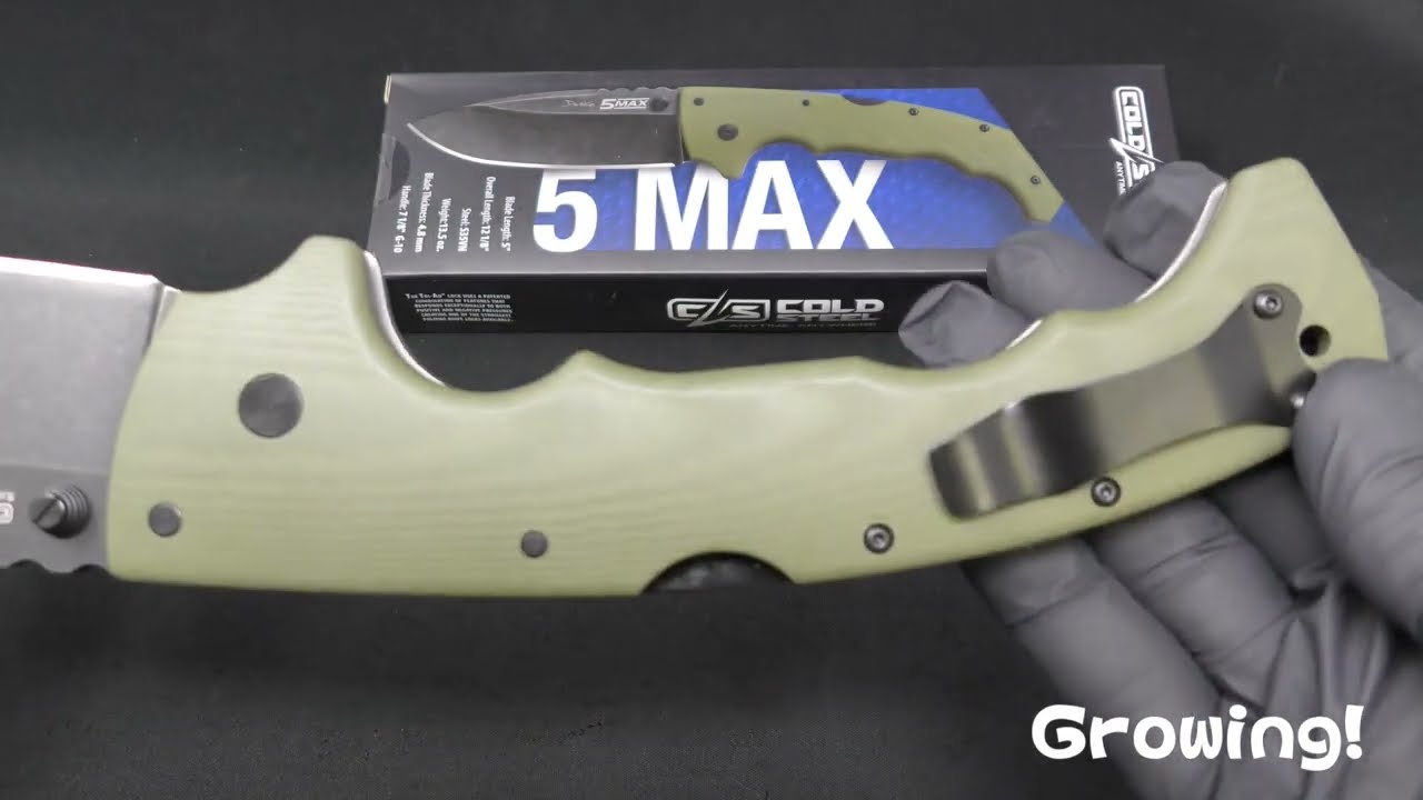 COLD STEEL【コールドスチール】□ 「5-MAX」 【CPM-S35VN】【G-10 