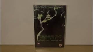 Hulk (UK) DVD Unboxing