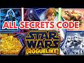 STAR WARS ESCAPE [ROGUELIKE] MAP FORTNITE CREATIVE - ALL SECRETS CODES EVENT STAR WARS EVENT (admin)