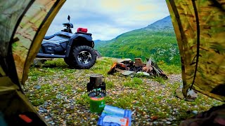 ATV CAMPING   HEAVY RAIN CF MOTO 625