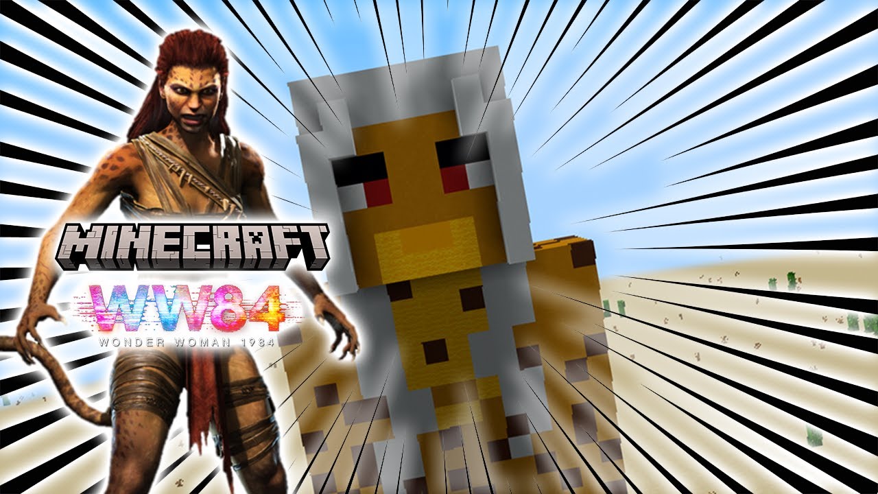 MINECRAFT COMO HACER A CHEETAH! #minecraft #dceu #wonderwoman1984 # ...