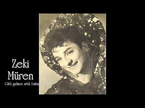 Zeki Müren ~ Gitti gelmez artık baharın rüzgarı