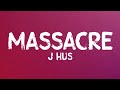 J Hus - Massacre (Lyrics) | A COLORS SHOW