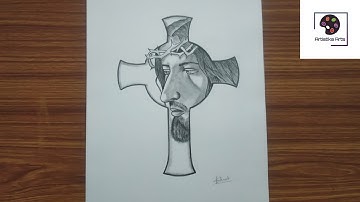 Very Easy | How To Draw Jesus Christ by Pencil | Step By Step For Beginners