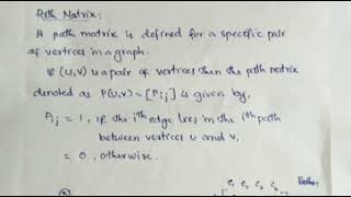 Sequential Representation of Graph