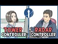 tower controller VS radar controller [ATC for YOU]