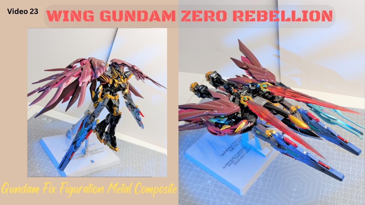 Wing Gundam Zero Rebellion GFF Khi Thiên Thần hóa nổi loạn #gff #winggundam #bandai #review